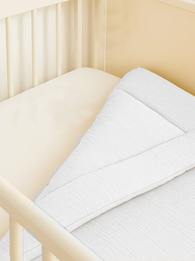 Piumino in cotone biologico Bianco - Kiabi
