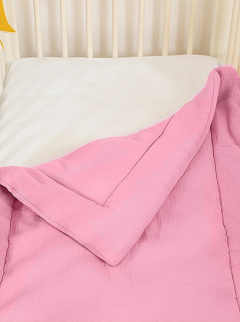 Piumino in cotone biologico Rosa - Kiabi