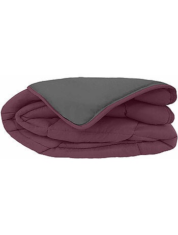 Piumino leggero bicolore reversibile in microfibra da 200 g/m²