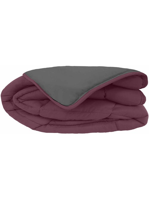 Piumino leggero bicolore reversibile in microfibra da 200 g/m² - Kiabi Piumino leggero bicolore reversibile in microfibra da 200 g/m² - Kiabi