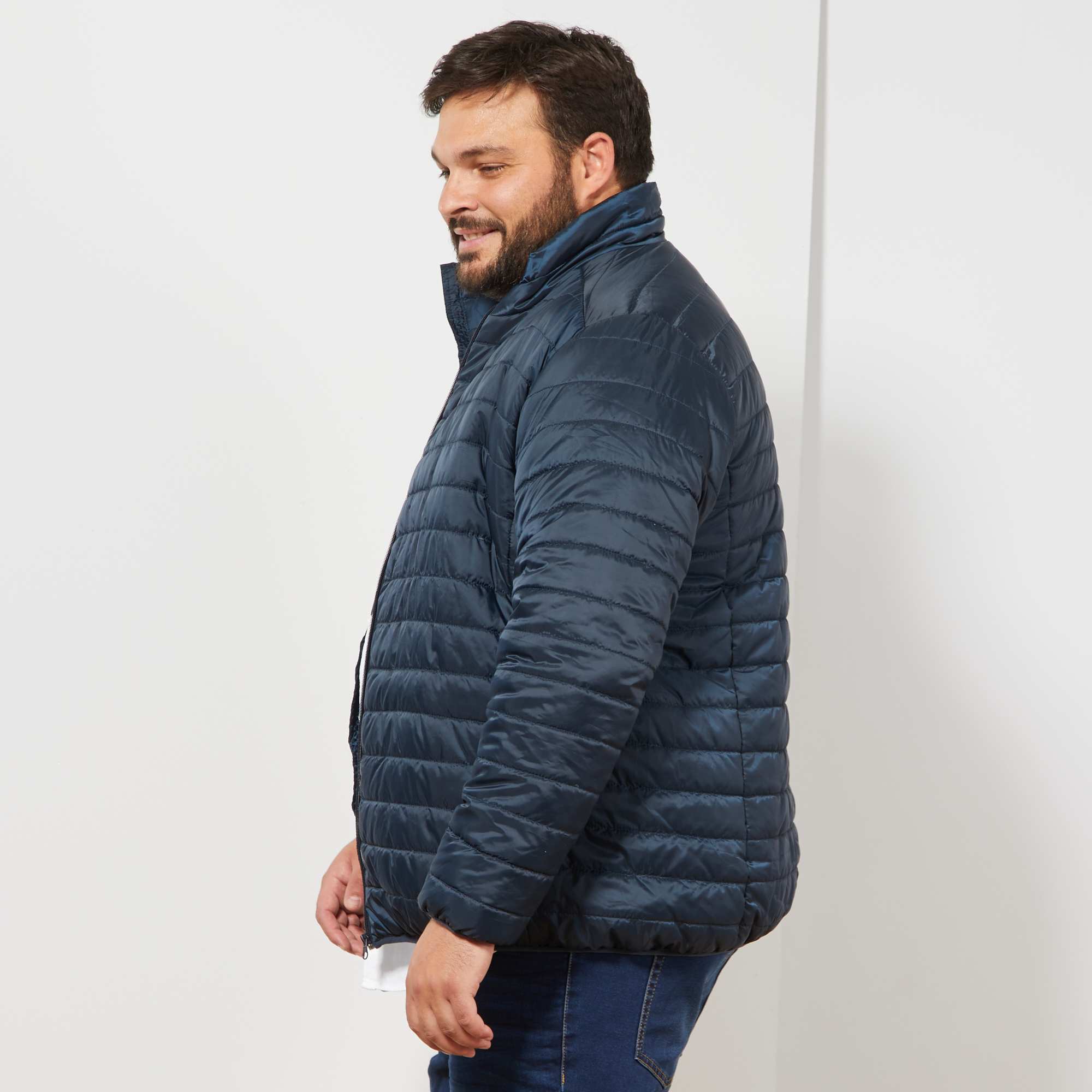 Piumino leggero Taglie forti uomo - BLU - Kiabi - 35,00€