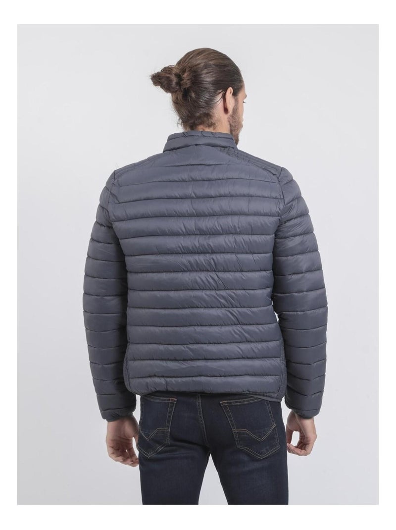 Piumino leggero collo alto ZERNOBI II Grigio - Kiabi