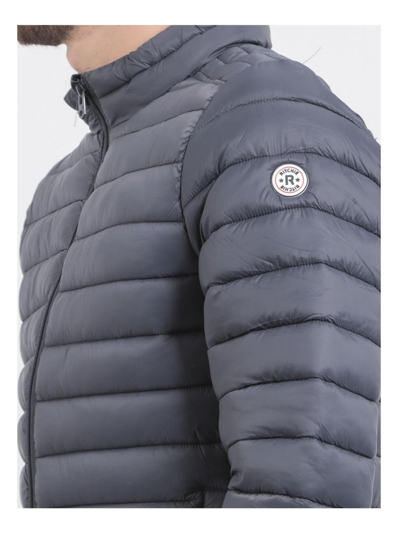 Piumino leggero collo alto ZERNOBI II Grigio - Kiabi