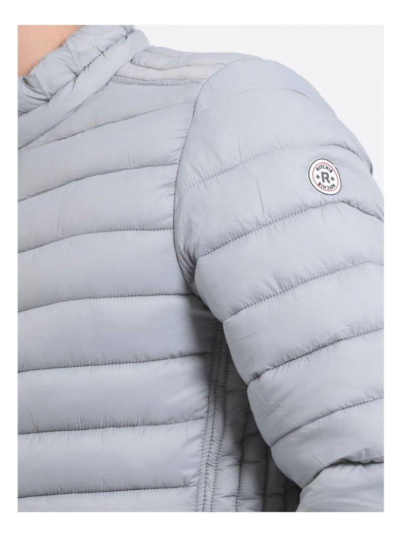 Piumino leggero collo alto ZERNOBI II Grigio chiaro - Kiabi