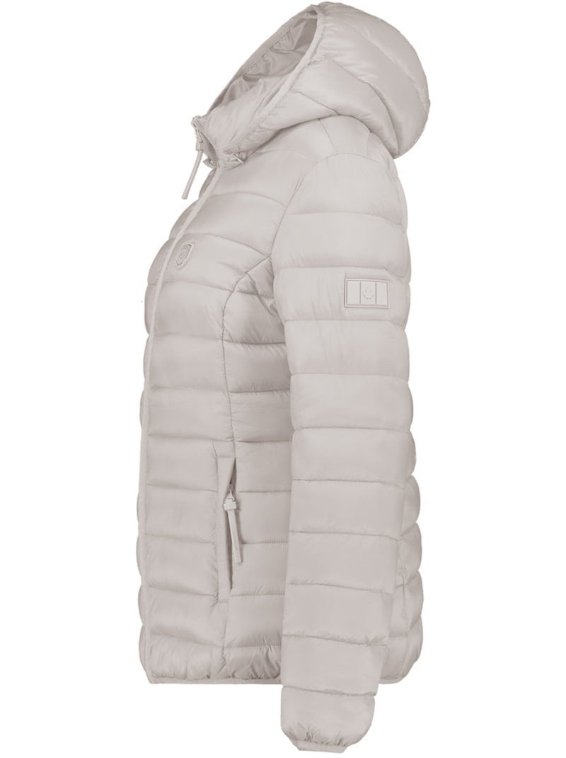 Piumino leggero con cappuccio akitaleak – canadian peak Grigio chiaro - Kiabi