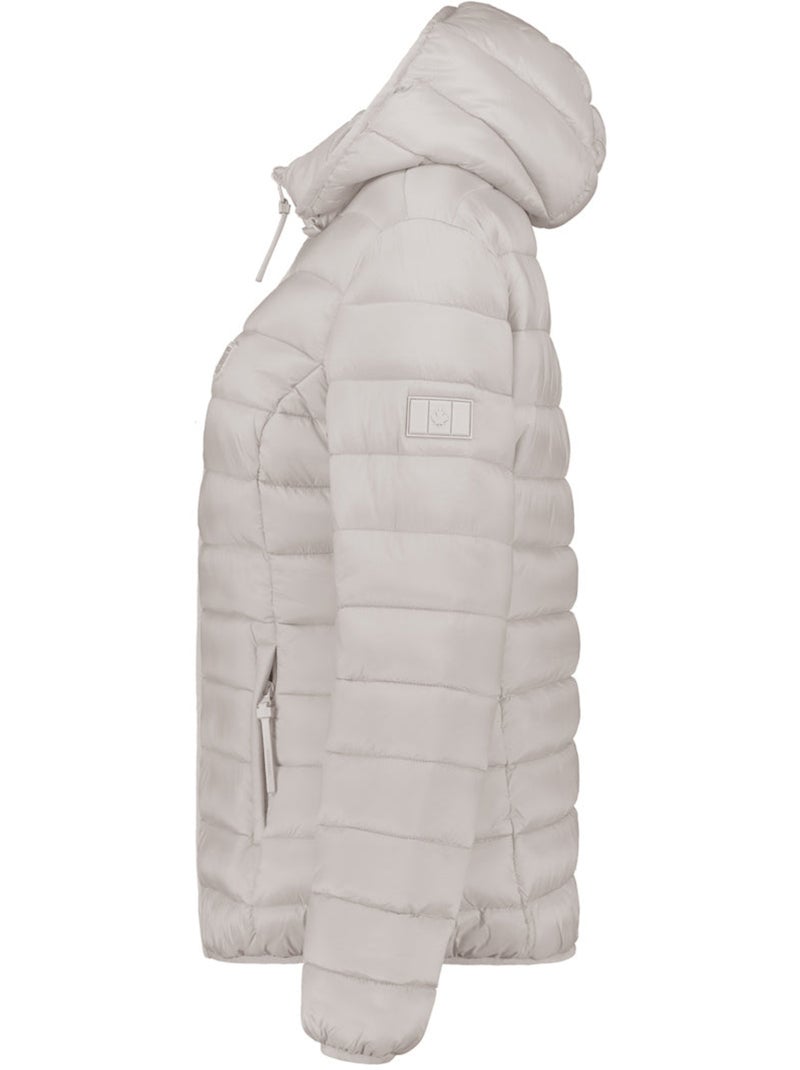 Piumino leggero con cappuccio akitaleak – canadian peak Grigio chiaro - Kiabi