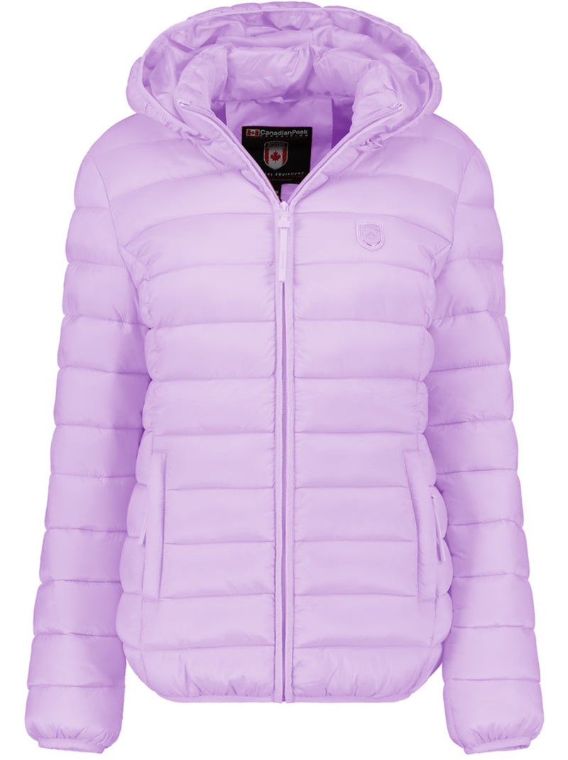 Piumino leggero con cappuccio akitaleak – canadian peak Lilla chiaro - Kiabi