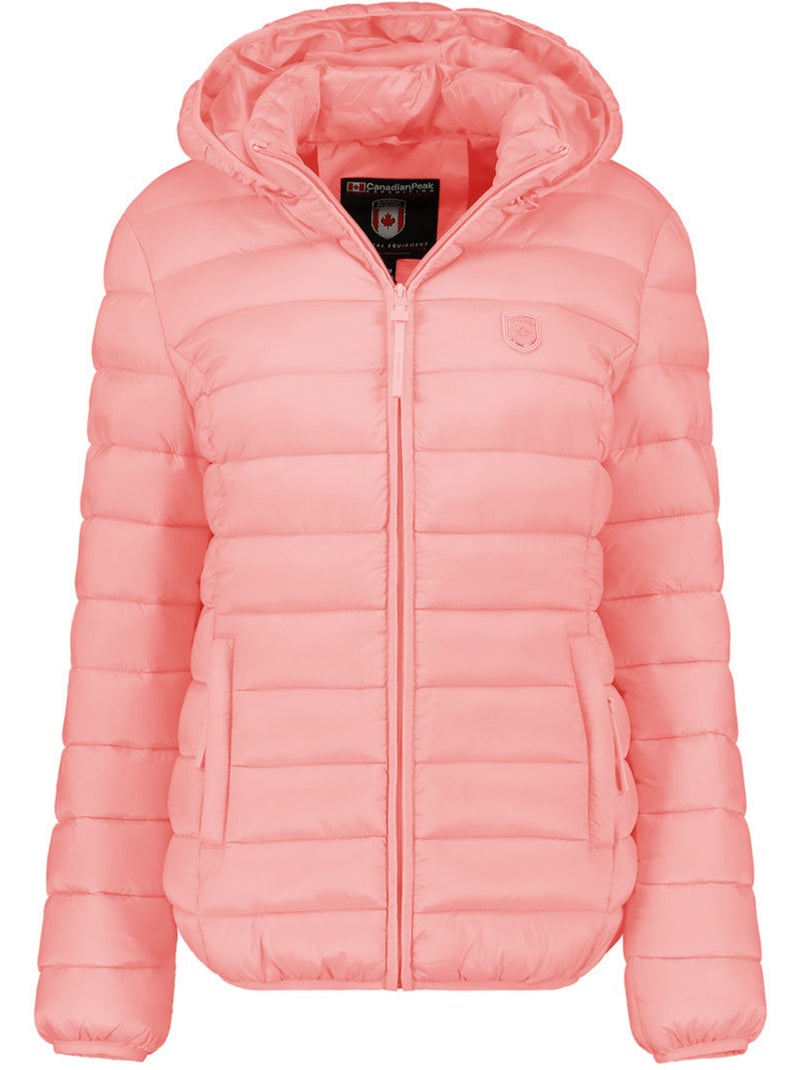 Piumino leggero con cappuccio akitaleak – canadian peak Rosa antico - Kiabi