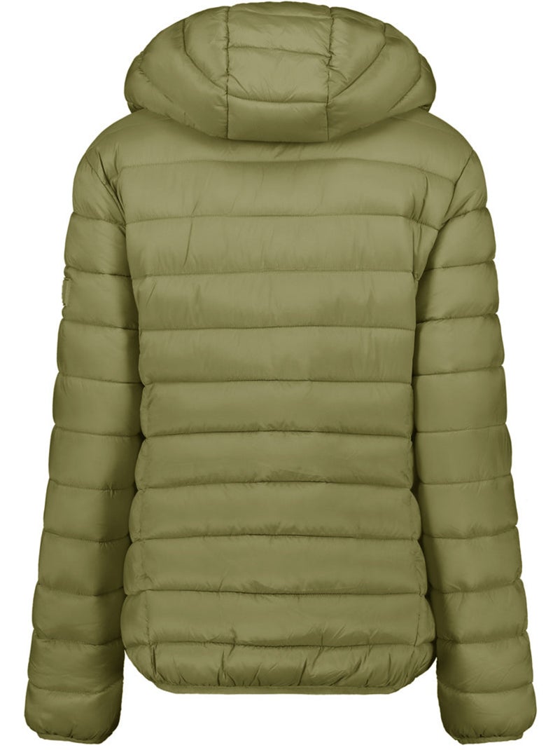Piumino leggero con cappuccio akitaleak – canadian peak Verde oliva - Kiabi
