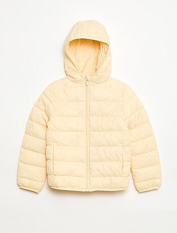 Piumino leggero con cappuccio