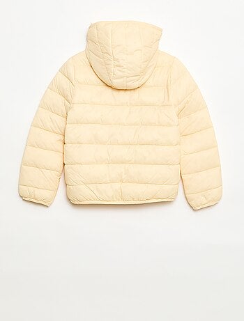 Piumino leggero con cappuccio