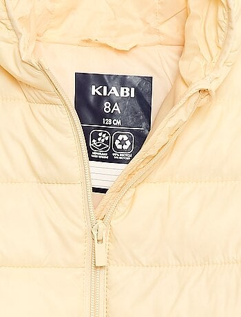 Piumino leggero con cappuccio