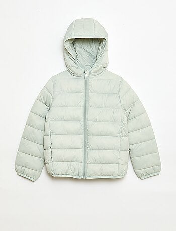 Piumino leggero con cappuccio