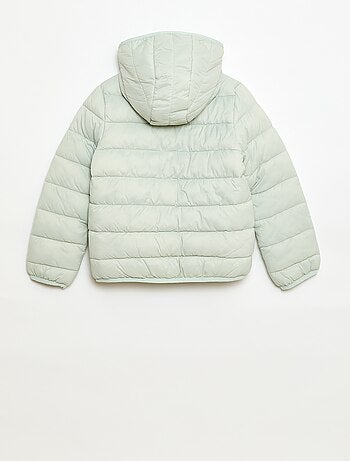 Piumino leggero con cappuccio