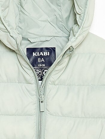 Piumino leggero con cappuccio