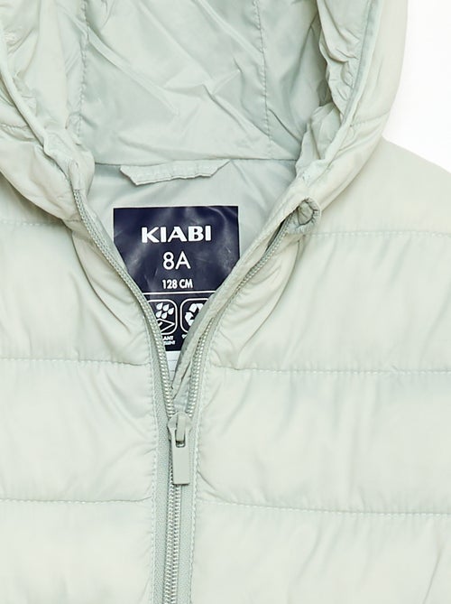 Piumino leggero con cappuccio - Kiabi