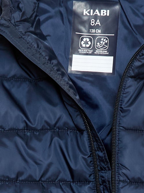 Piumino leggero con cappuccio - Kiabi