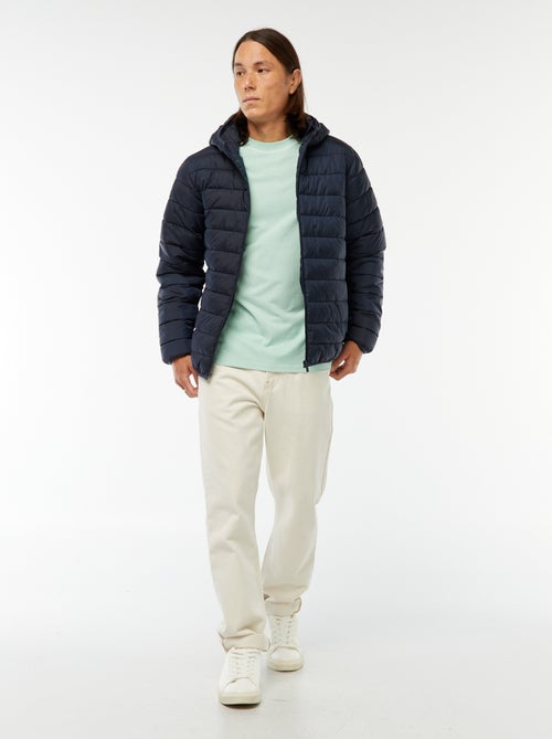 Piumino leggero con cappuccio - Kiabi