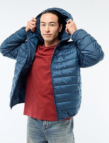 Piumino leggero con cappuccio