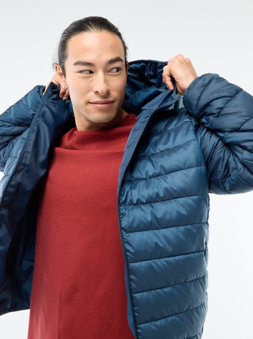 Piumino leggero con cappuccio - Kiabi