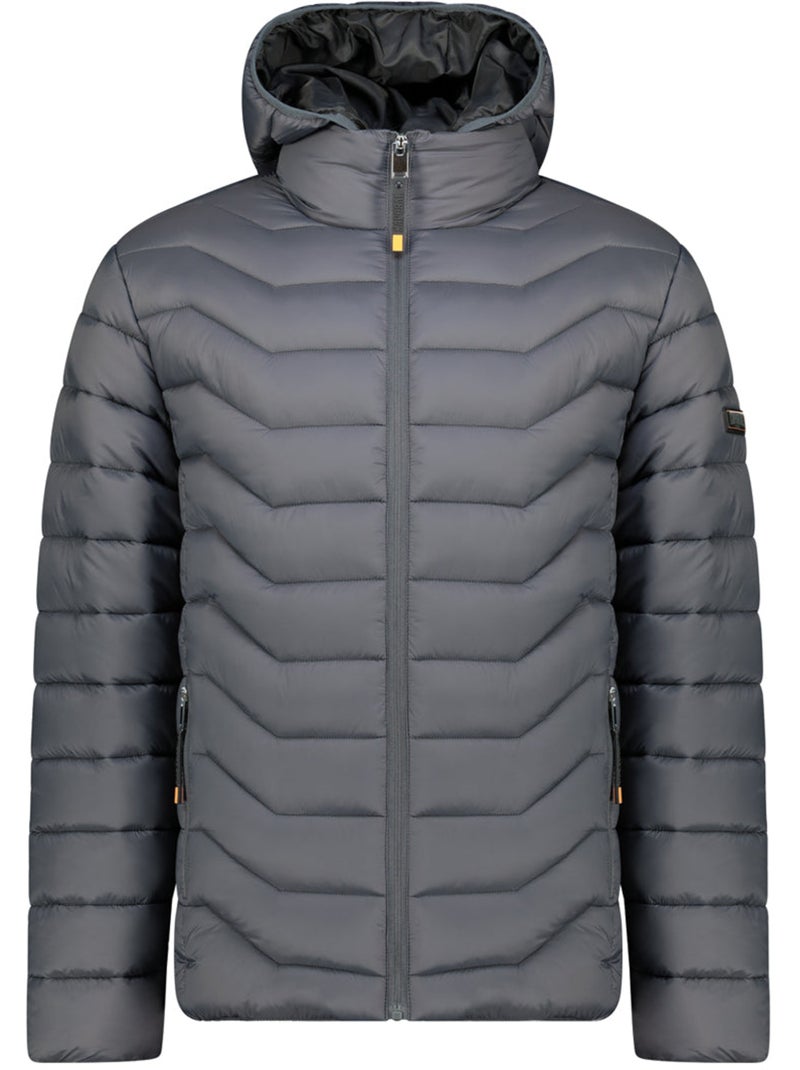 Piumino leggero con cappuccio copainoral hood – kaporal Grigio scuro - Kiabi