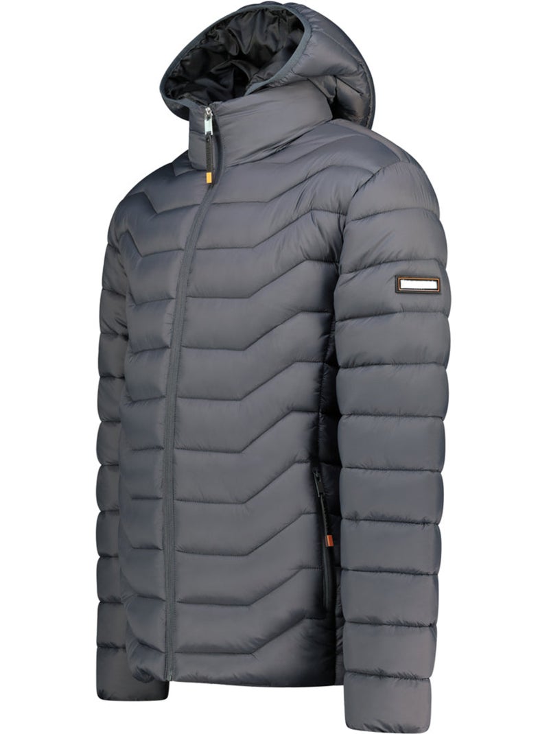 Piumino leggero con cappuccio copainoral hood – kaporal Grigio scuro - Kiabi