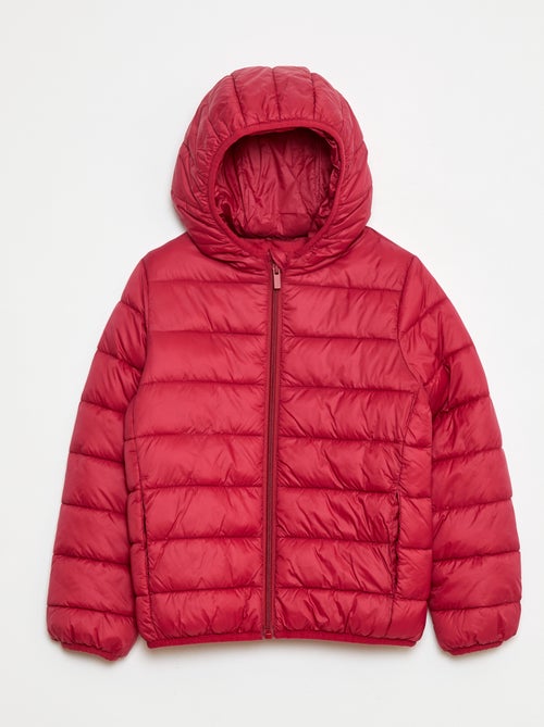 Piumino leggero con cappuccio - Kiabi