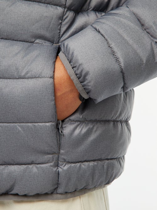 Piumino leggero con cappuccio - Kiabi