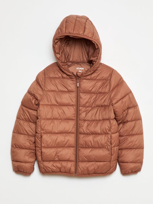 Piumino leggero con cappuccio - Kiabi