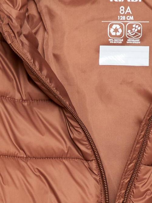 Piumino leggero con cappuccio - Kiabi