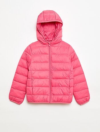 Piumino leggero con cappuccio