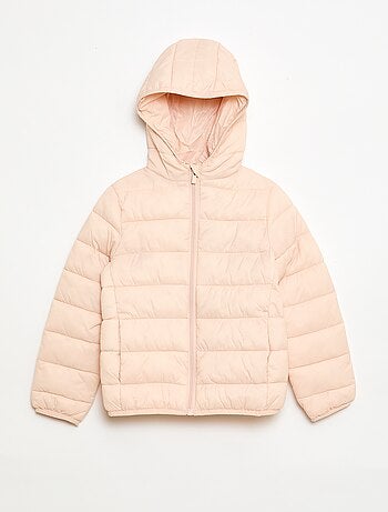 Piumino leggero con cappuccio