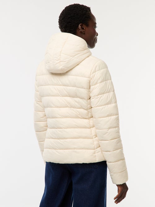 Piumino leggero con cappuccio tinta unita - Kiabi