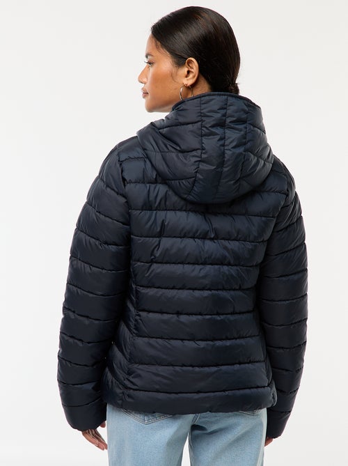 Piumino leggero con cappuccio tinta unita - Kiabi