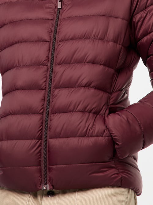 Piumino leggero con cappuccio tinta unita - Kiabi