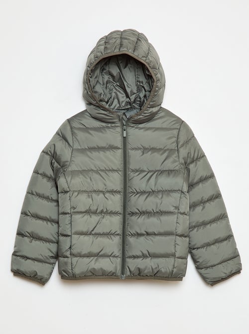 Piumino leggero con cappuccio - Kiabi