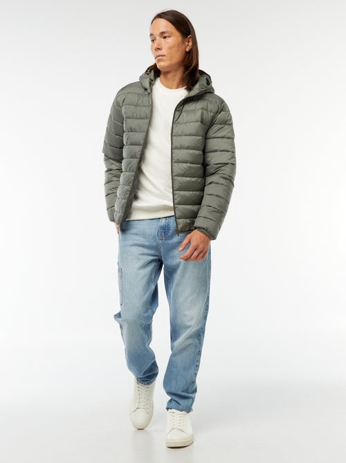 Piumino leggero con cappuccio - Kiabi