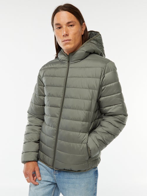 Piumino leggero con cappuccio - Kiabi