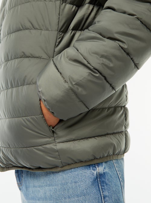 Piumino leggero con cappuccio - Kiabi