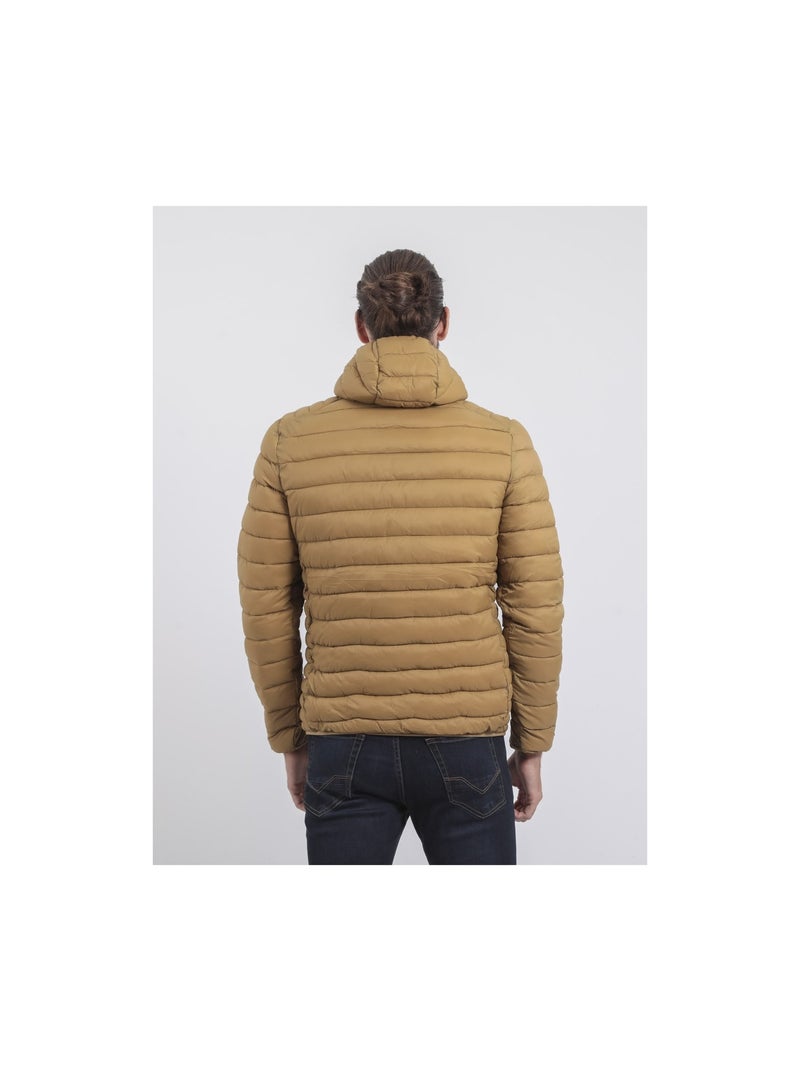 Piumino leggero con cappuccio ZILLING II Marrone caramello - Kiabi
