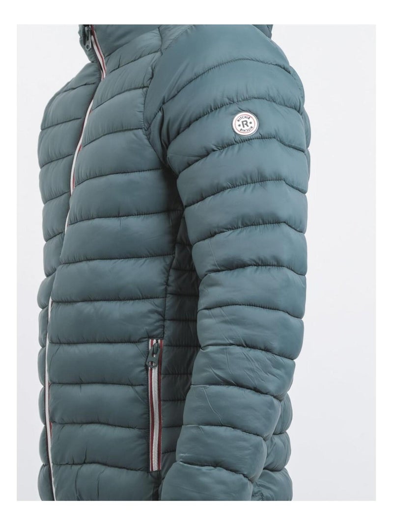 Piumino leggero con cappuccio ZILLING II Verde scuro - Kiabi