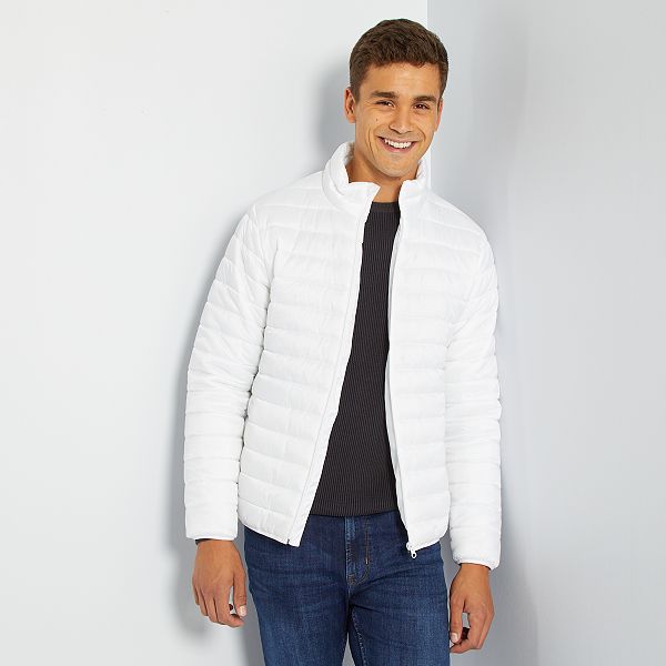 giubbotto bianco uomo