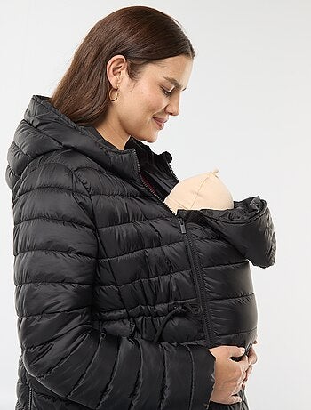 Piumino leggero premaman + babywearing