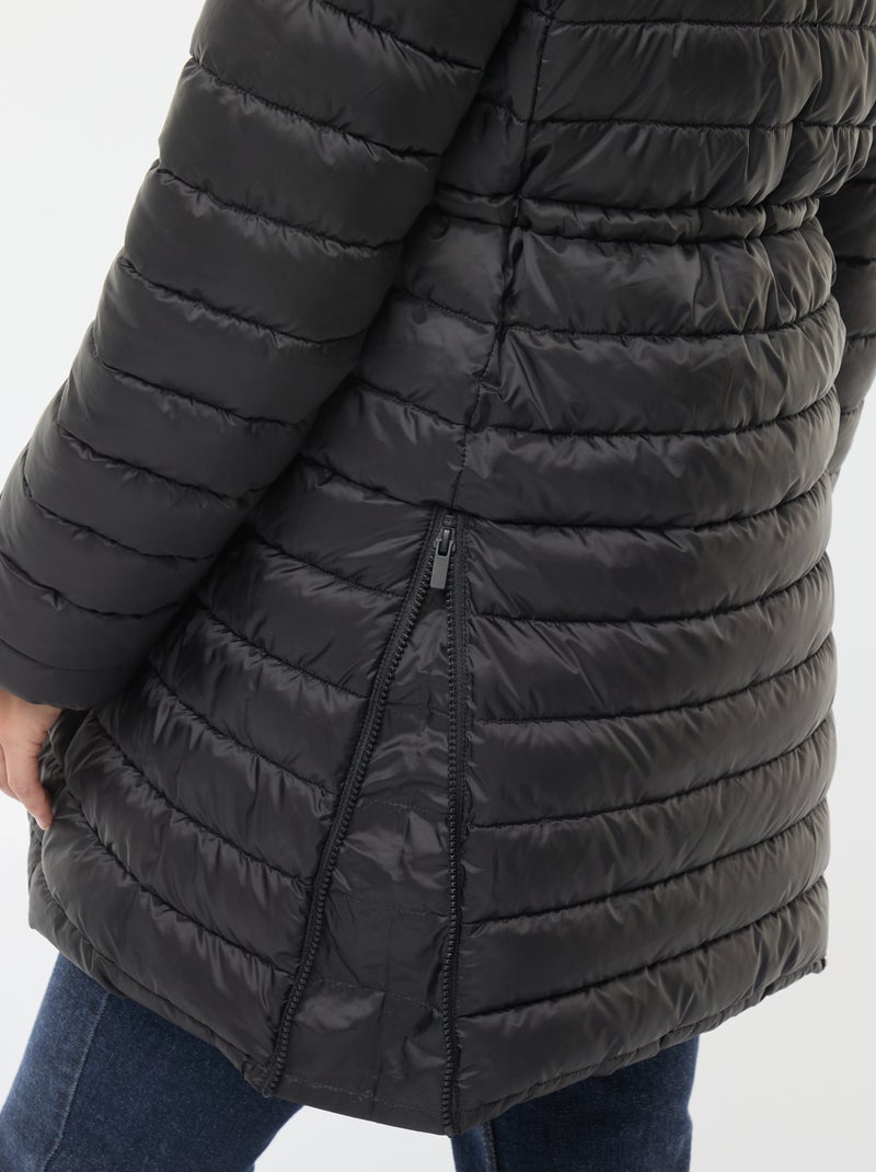 Piumino leggero premaman + babywearing nero - Kiabi