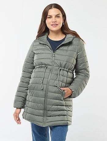 Piumino leggero premaman + babywearing