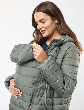 Piumino leggero premaman + babywearing