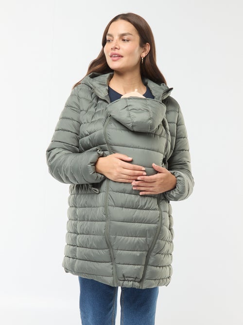 Piumino leggero premaman + babywearing - Kiabi