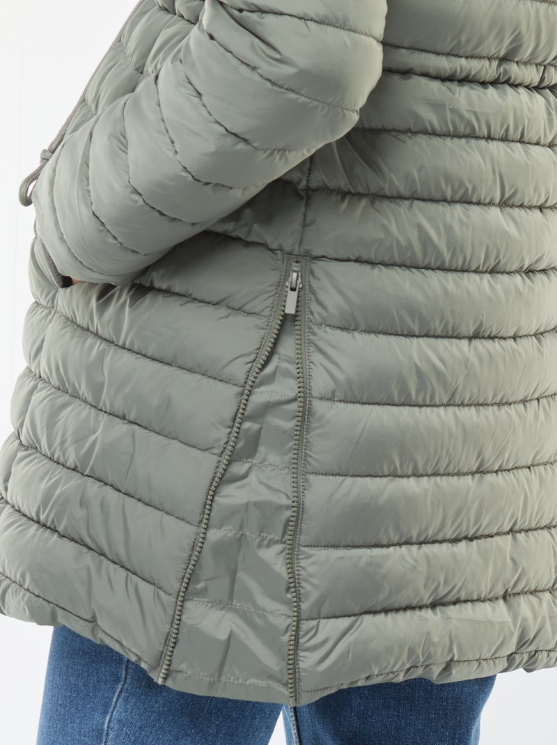 Piumino leggero premaman + babywearing Verde - Kiabi
