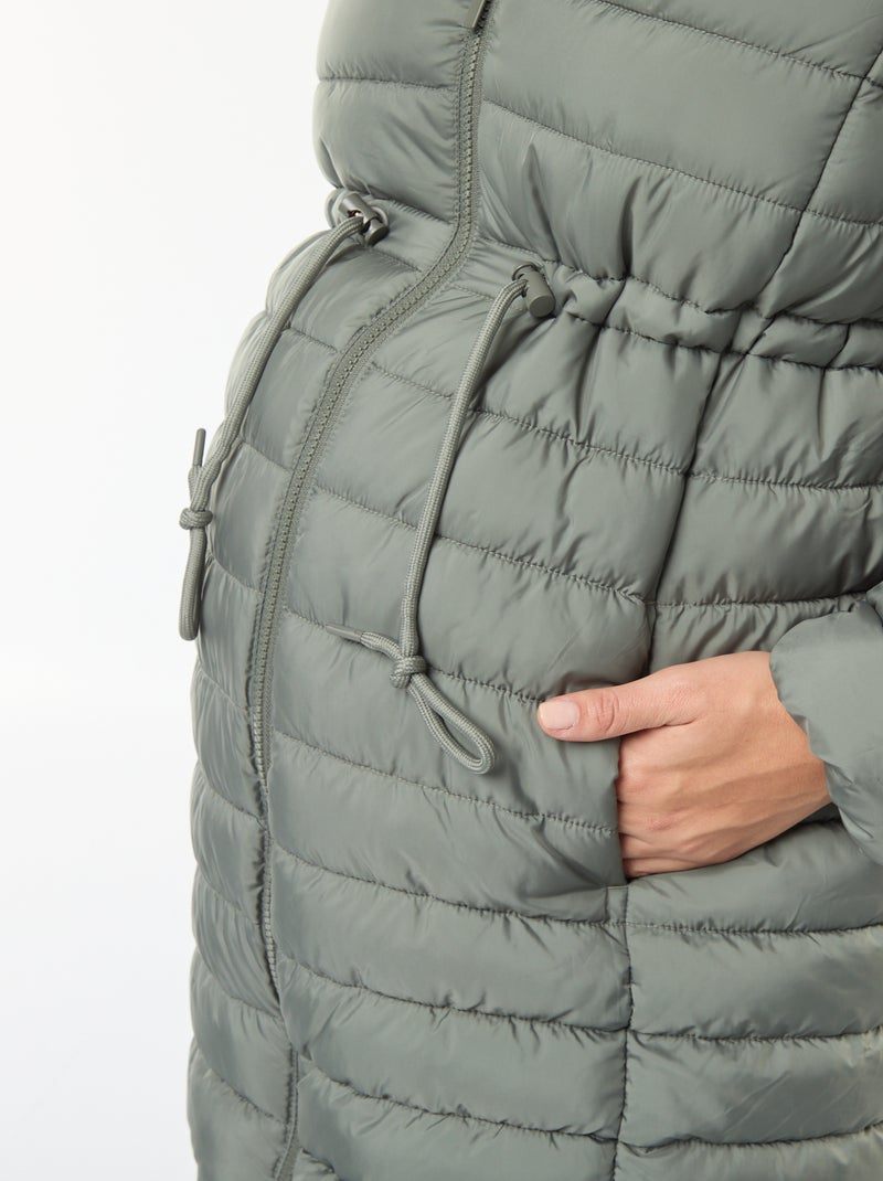 Piumino leggero premaman + babywearing Verde - Kiabi