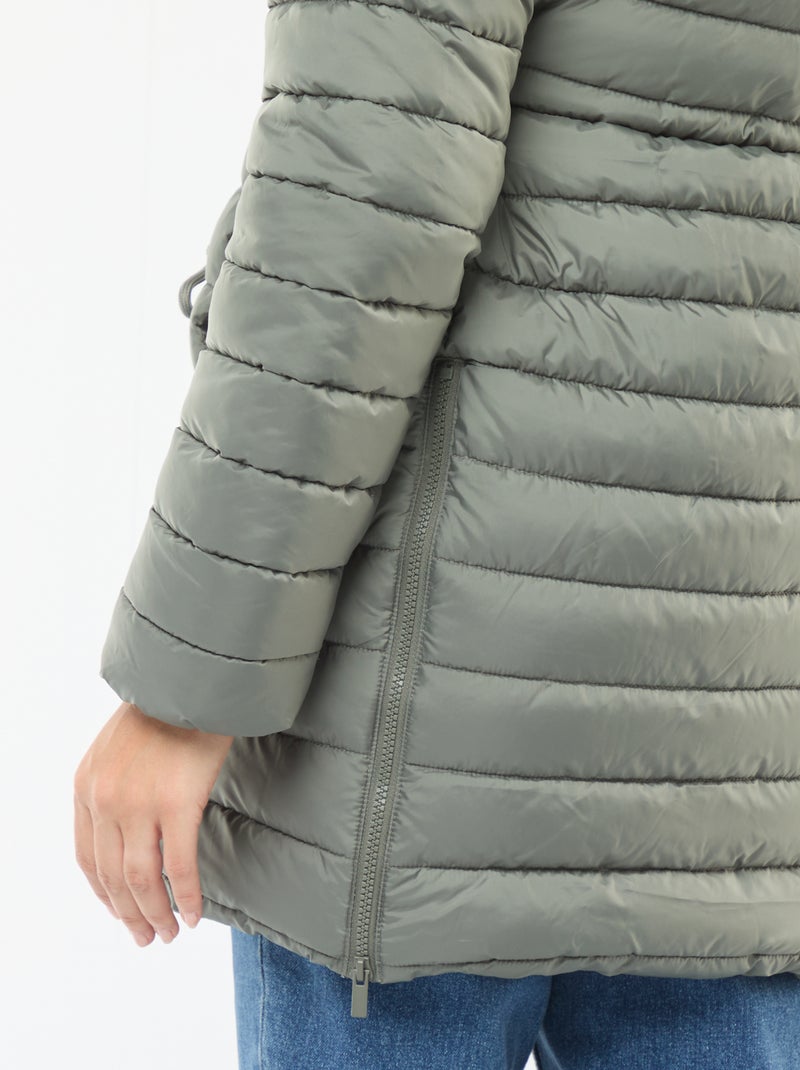 Piumino leggero premaman + babywearing Verde - Kiabi